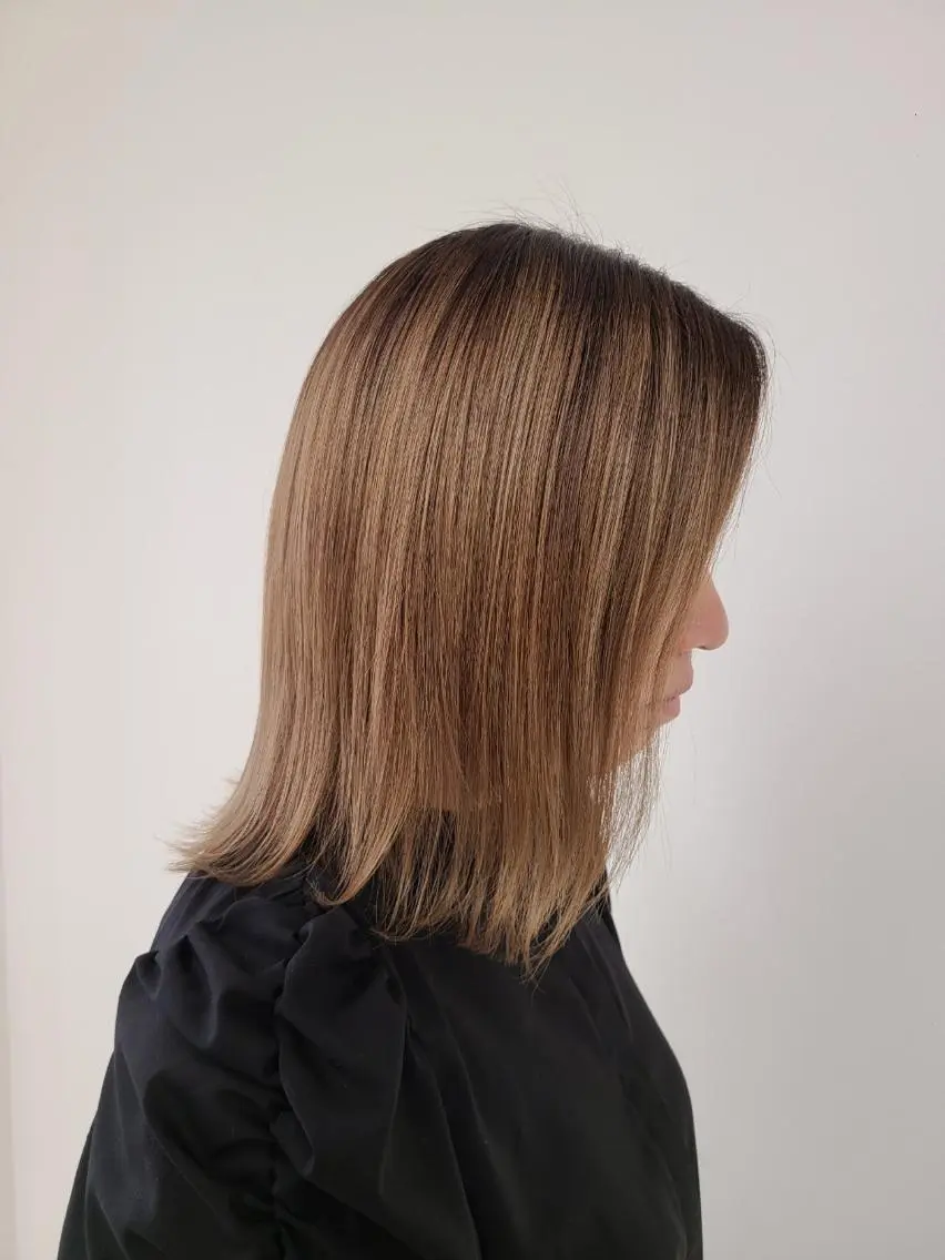 ミディアム カラー ヘアアレンジ ボブ 8HAIR / MAYUのヘアスタイル