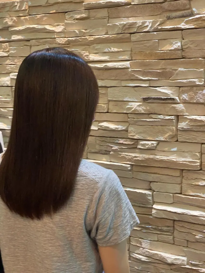 ロング カラー 菊池 大佑のヘアスタイル