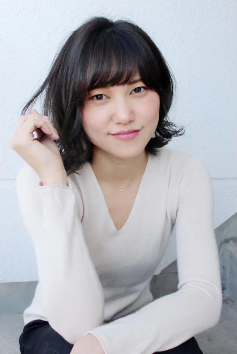 ミディアム カラー 増山 大起のヘアスタイル