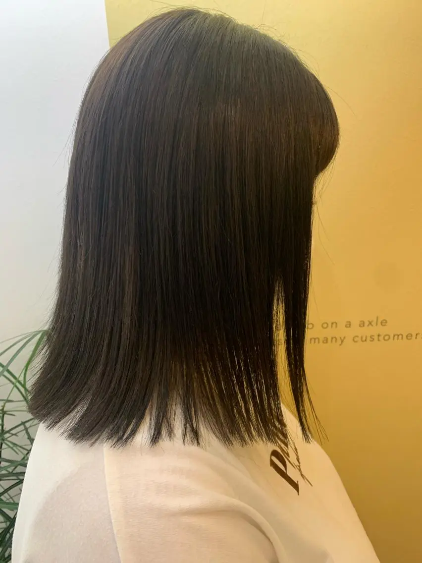 ミディアム カラー hubhair レイヤー/透明感のヘアスタイル