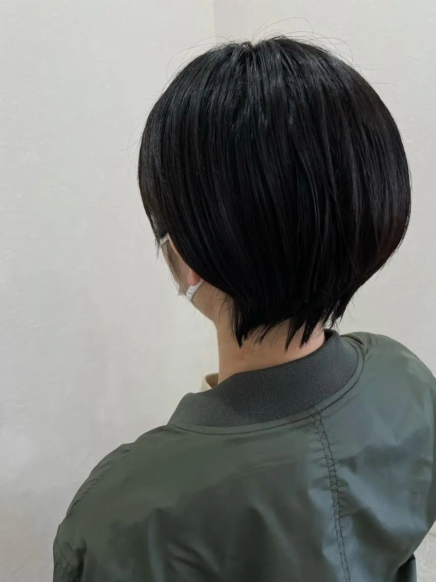 ショート 佐治 梨乃のヘアスタイル