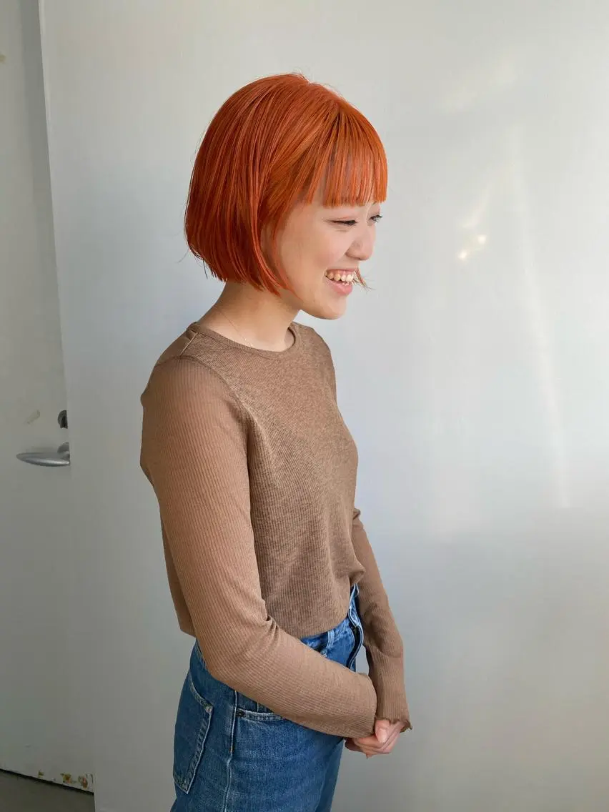 ショート ボブ みつはし さおりのヘアスタイル