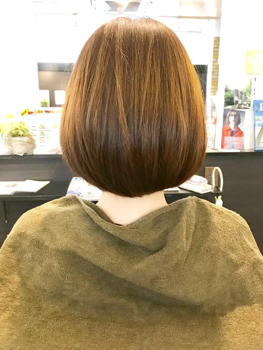 ミディアム ボブ 小林 拓也のヘアスタイル