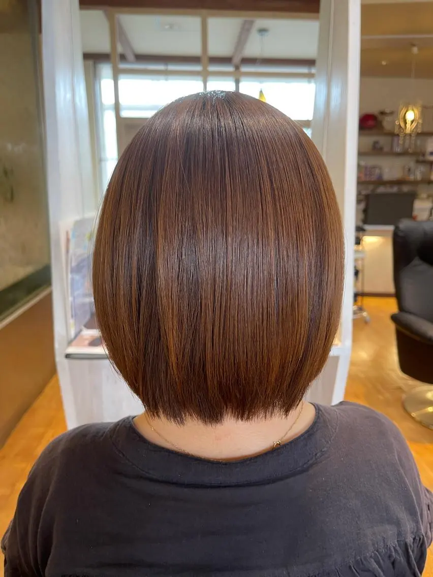 ショート 縮毛矯正 トリートメント 梶谷 和希のヘアスタイル