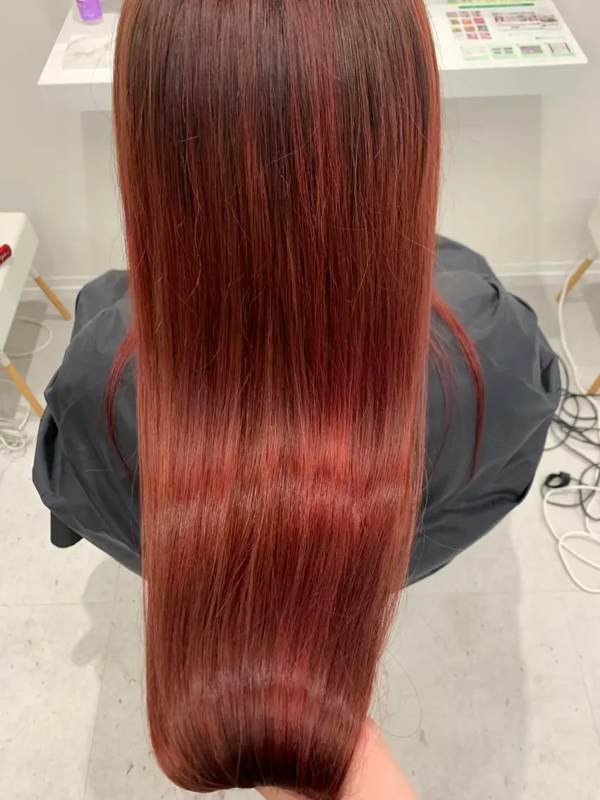 ロング カラー ヘアカラー トリートメント ハイトーン特化サロン 💎MOCA💎のヘアスタイル