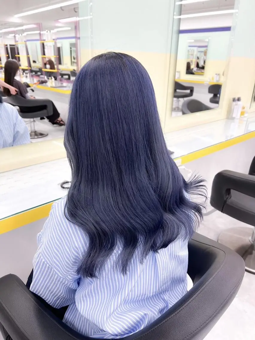 カラー ヘアカラー カット💜モデル募集 アカデミー札幌のヘアスタイル