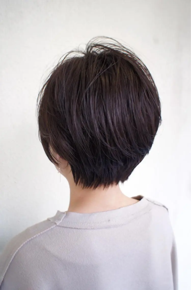 ショート カラー 🟦髪質改善6年 💊YAMAMOTOのヘアスタイル