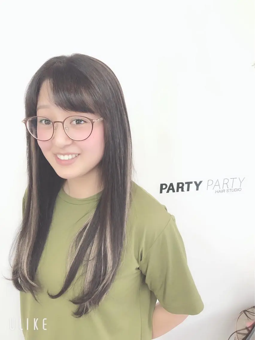 ロング エクステ プルエクステ/潤艶 最強矯正/西野入のヘアスタイル