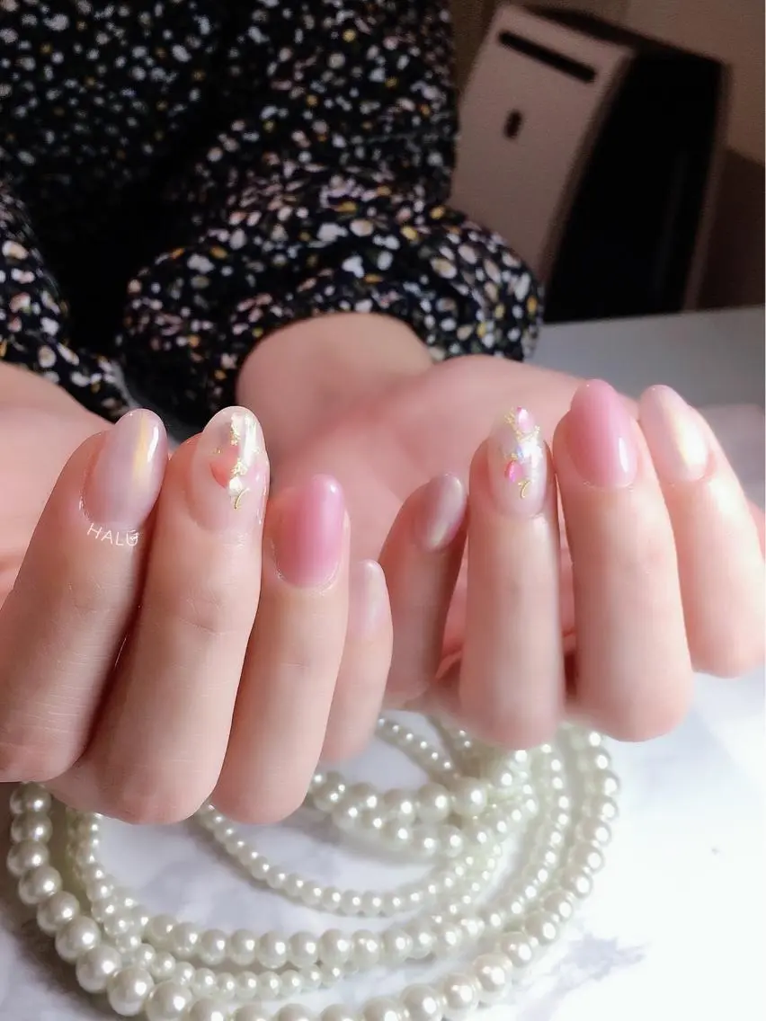 ネイル シンプルネイル HALU ハルのネイルデザイン