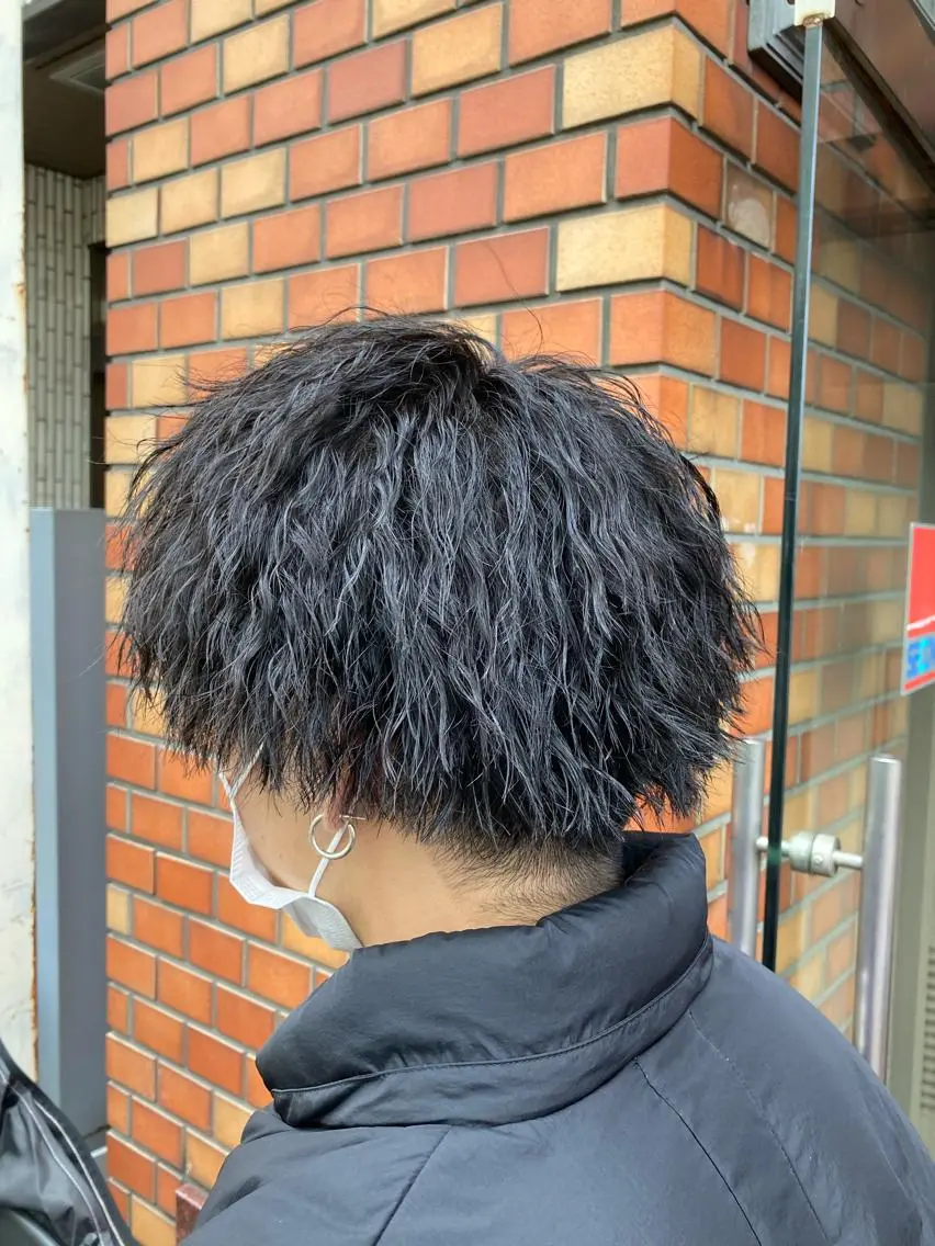 メンズ カット パーマ メンズ特化 TAKUYAのヘアスタイル