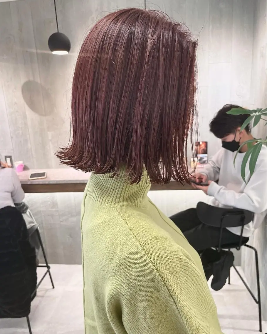 ミディアム 髪質改善will hairdesignのヘアスタイル