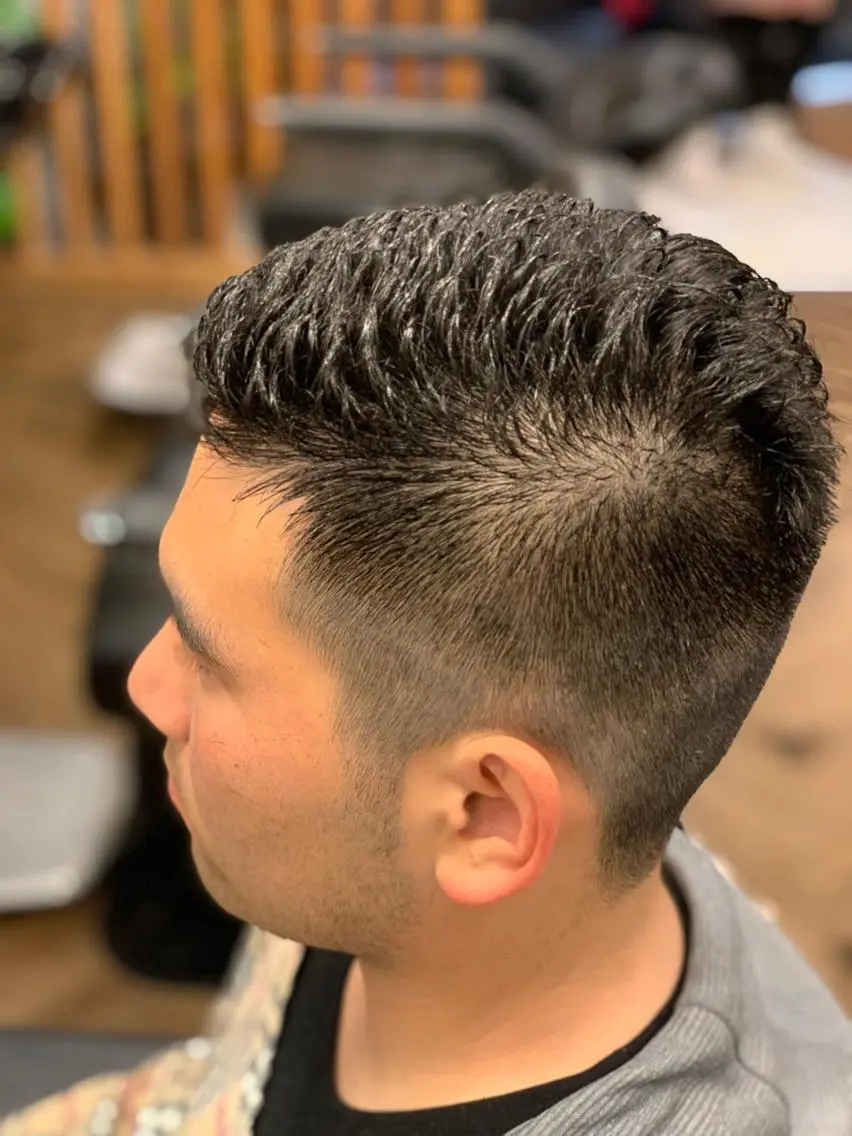 ショート メンズ 中田 孝之のヘアスタイル