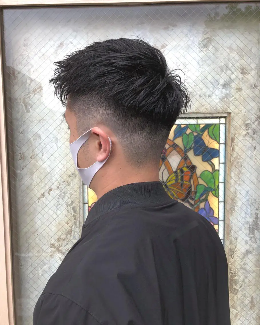 ショート メンズ 鷺沼駅徒歩1分 キシタクのヘアスタイル