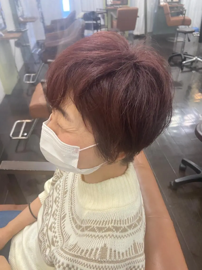 ショート 久木原 ゆりのヘアスタイル