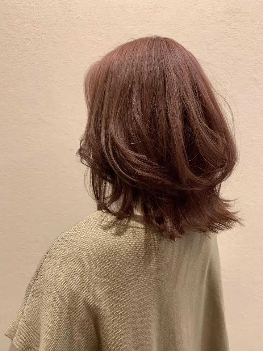 ミディアム LAMP mashiroのヘアスタイル