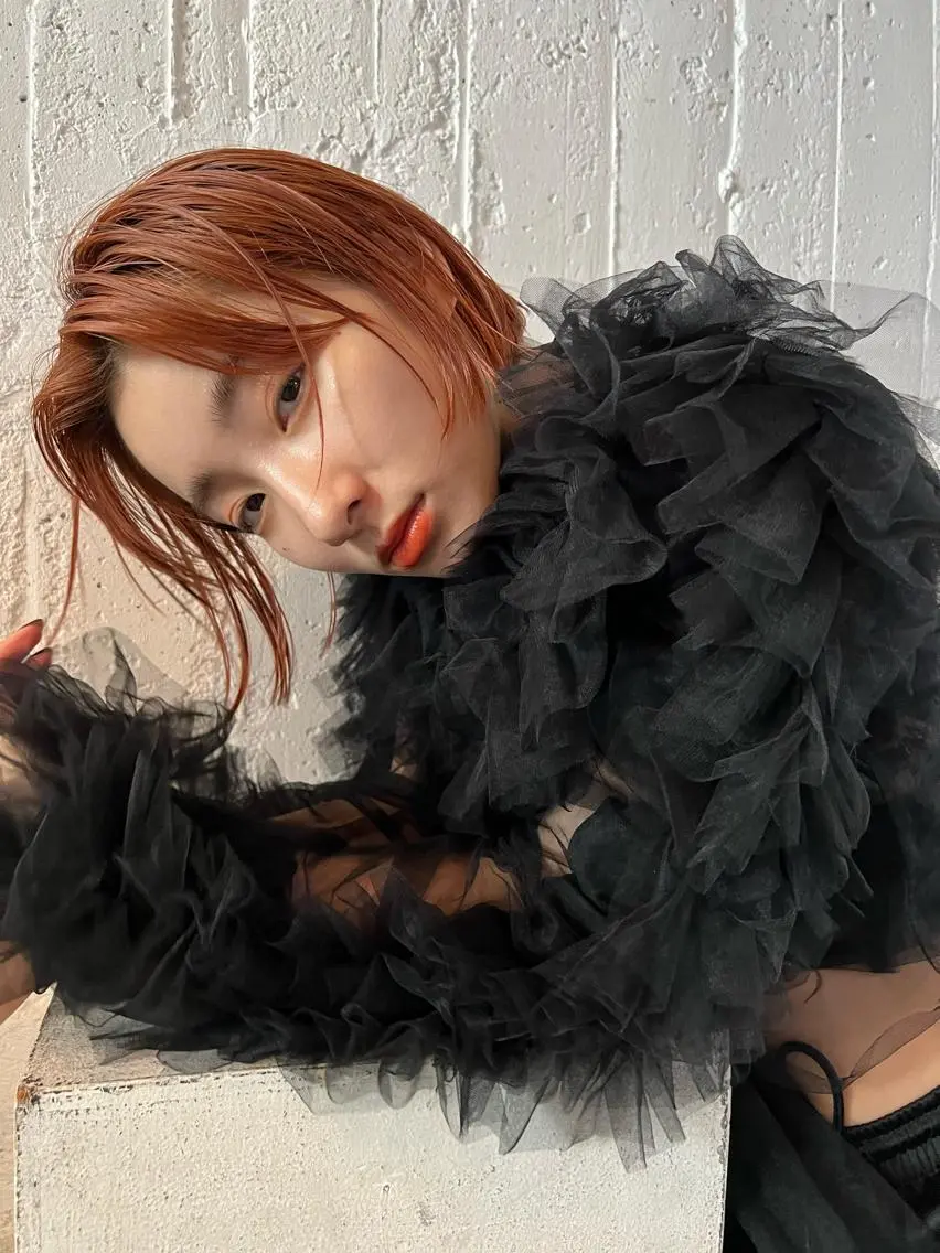 ショート カラー パーマ ヘアアレンジ カット トリートメント くびれレイヤー/艶 カラー　MADOKAのヘアスタイル