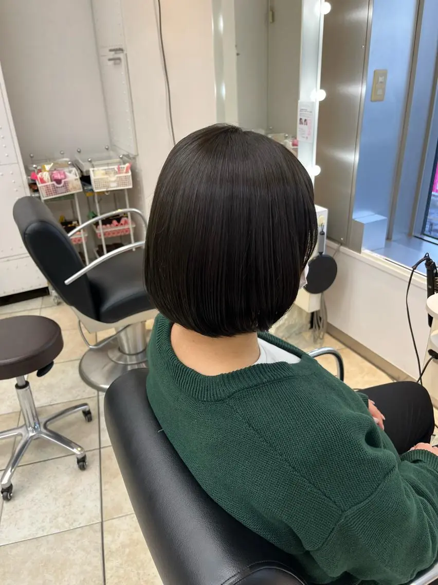 ショート ボブ 韓国レイヤー×モテ髪 /MITSUKI🤍のヘアスタイル