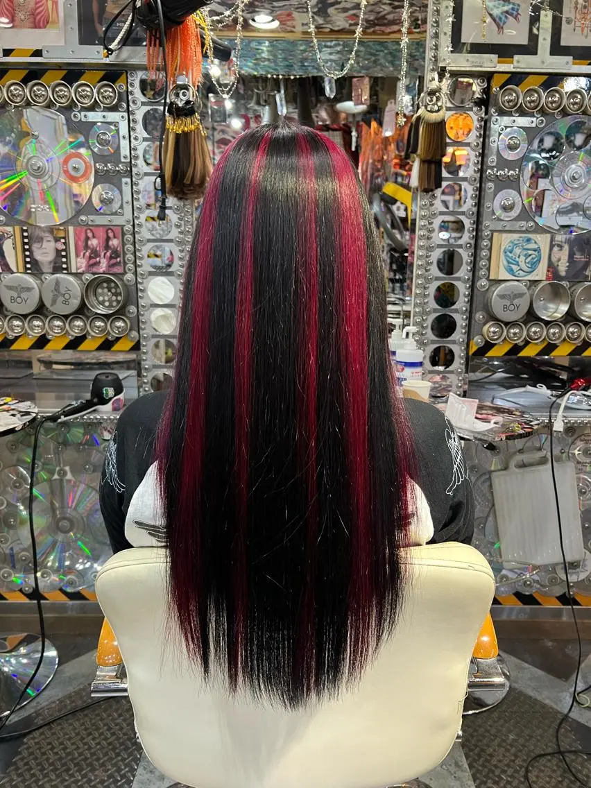 ロング カラー カット ヘアカラー KOYA コヤのヘアスタイル