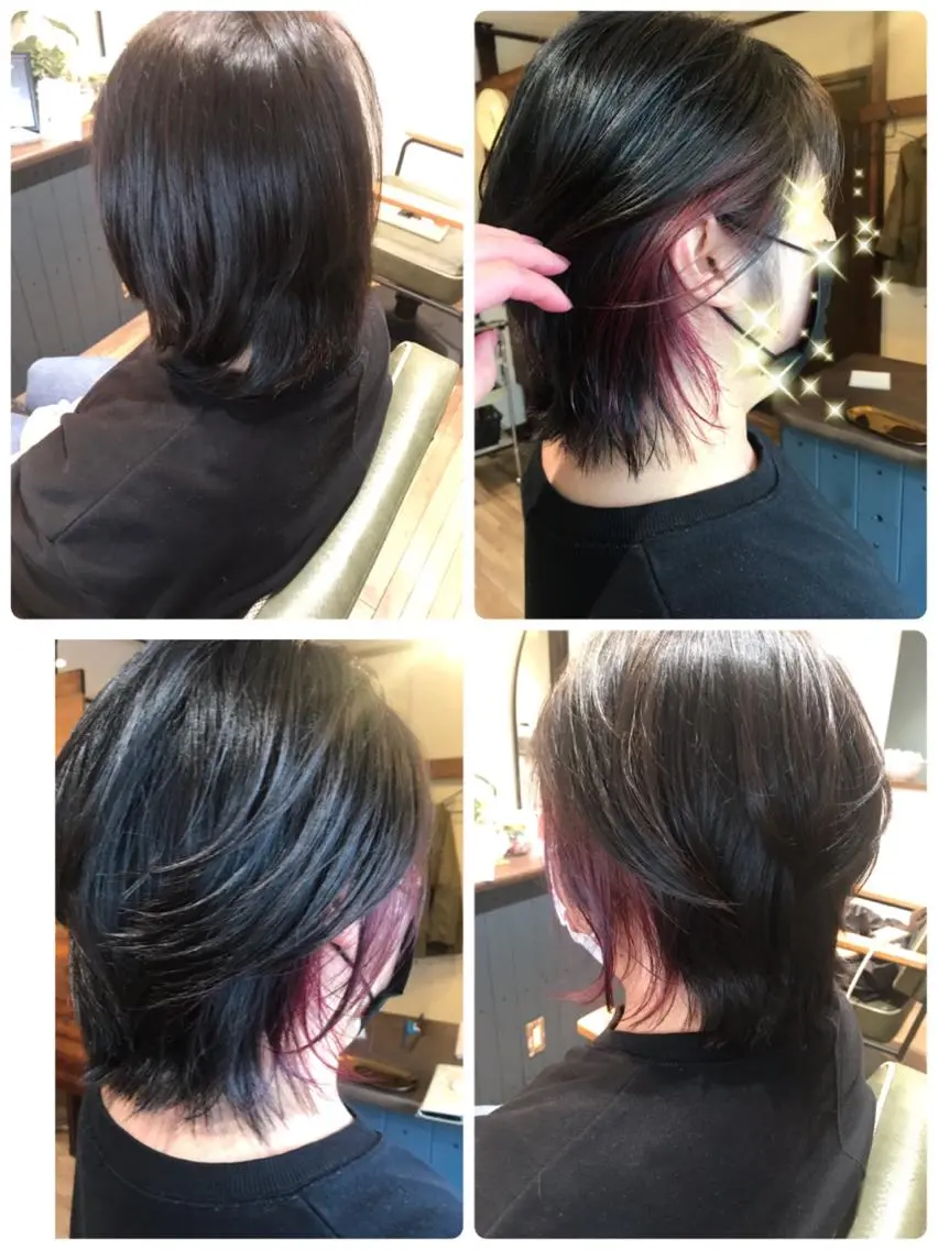 ミディアム カラー Ray hair 春日部のヘアスタイル