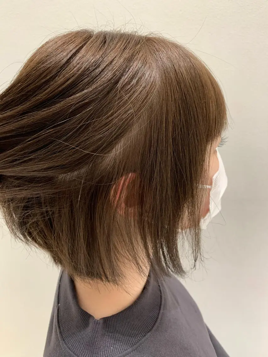 ショート カラー ベージュカラー ✨パーソナルカラー✨ 髪質改善 成澤 亨碩のヘアスタイル