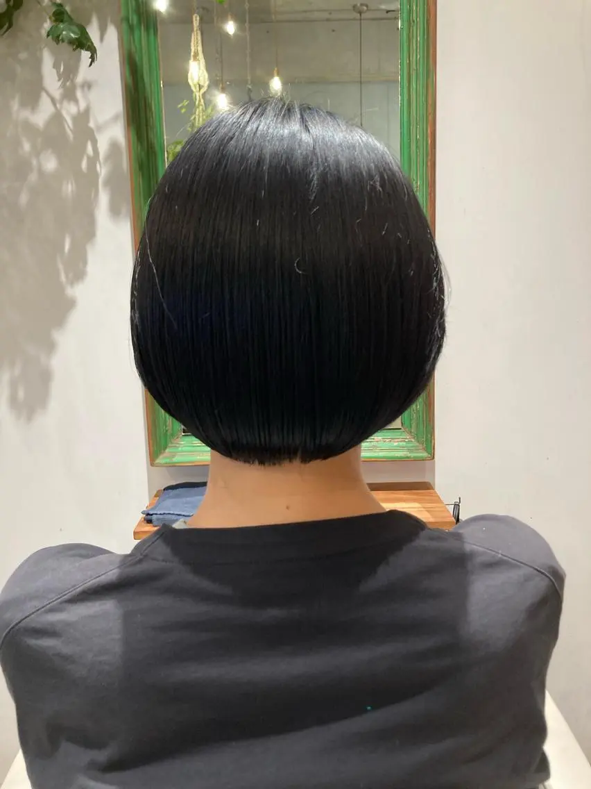 ショート ショートボブ ボブ ショートヘア 大方 いくみのヘアスタイル