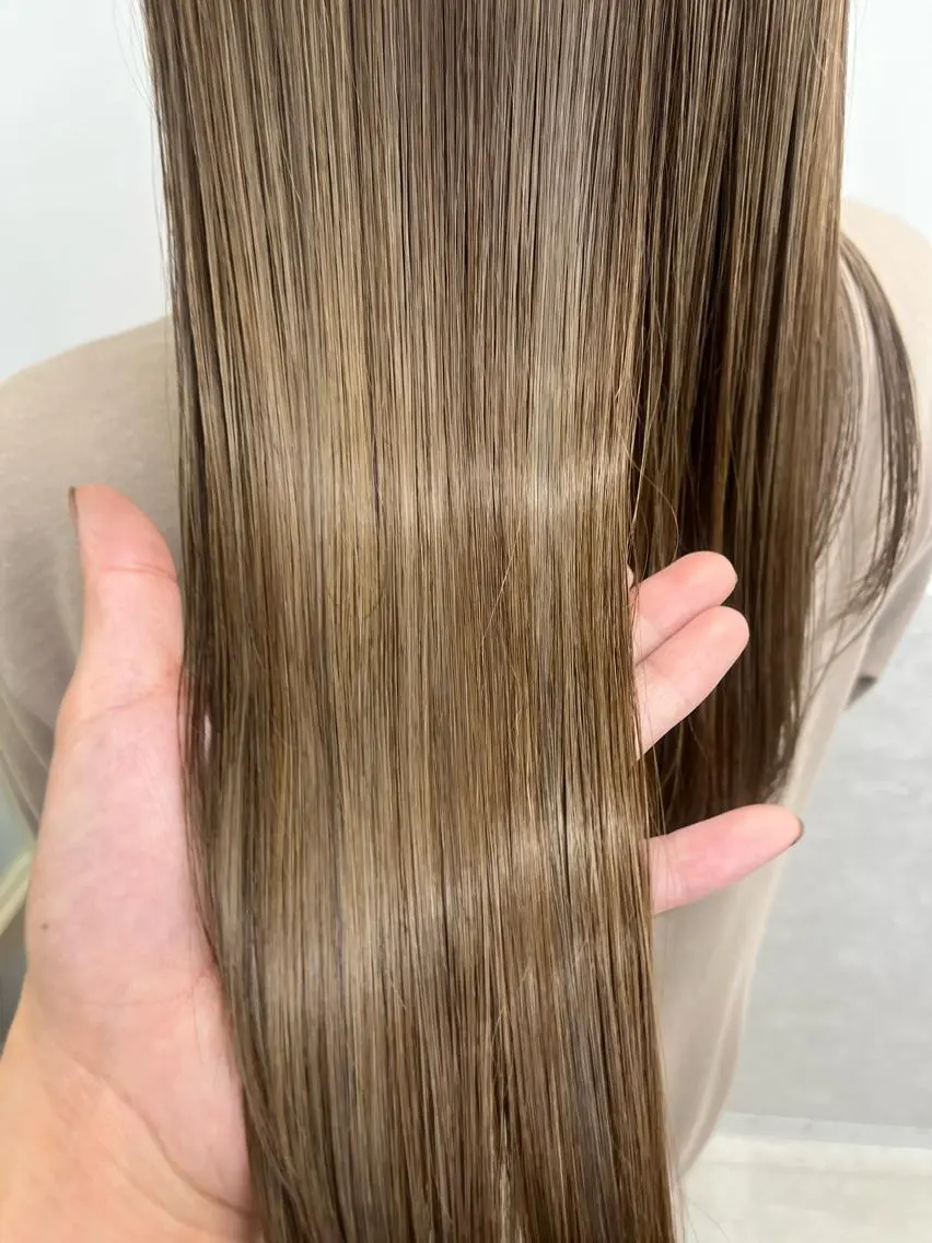 ロング カット トリートメント 天野 涼のヘアスタイル