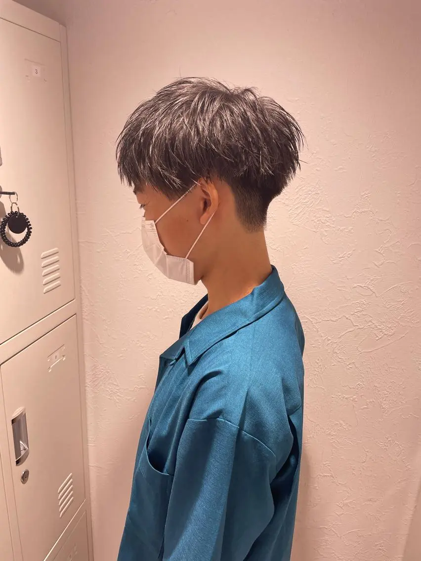 ショート メンズ スパイキー/フェザー /波巻き/かいとのヘアスタイル