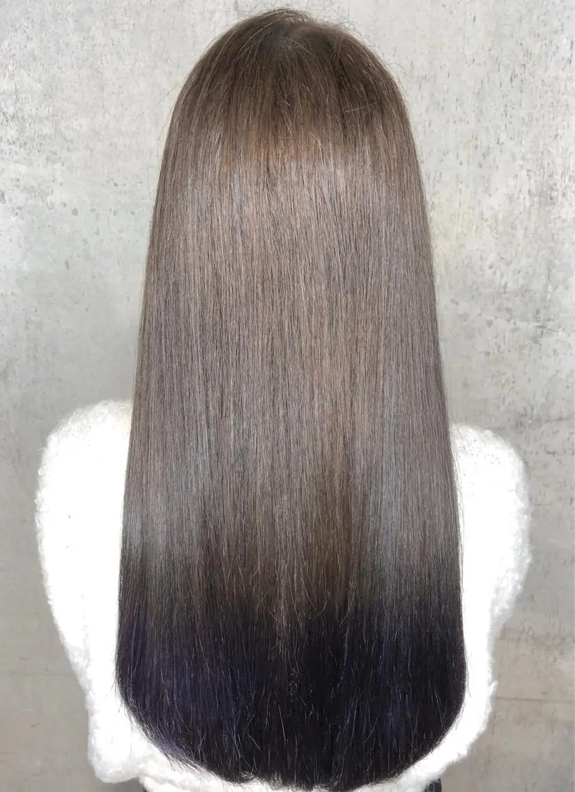 カラー アッシュ グラデーションカラー ✨ご新規様のみ✨ ウンノのヘアスタイル