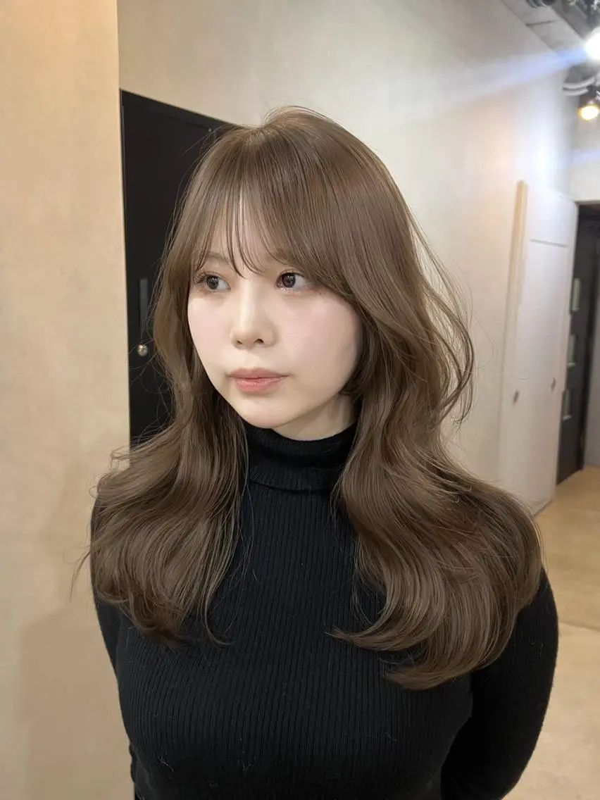 ロング 🎗️comoda 神戸三宮 髪質改善のヘアスタイル