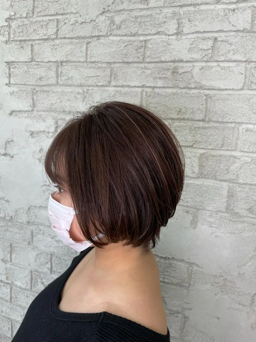 ショート カラー ブリーチ ケアブリーチ ハイライトカラー ピンクカラー ハイライト ブリーチ特化 ハイトーンRYOYAのヘアスタイル