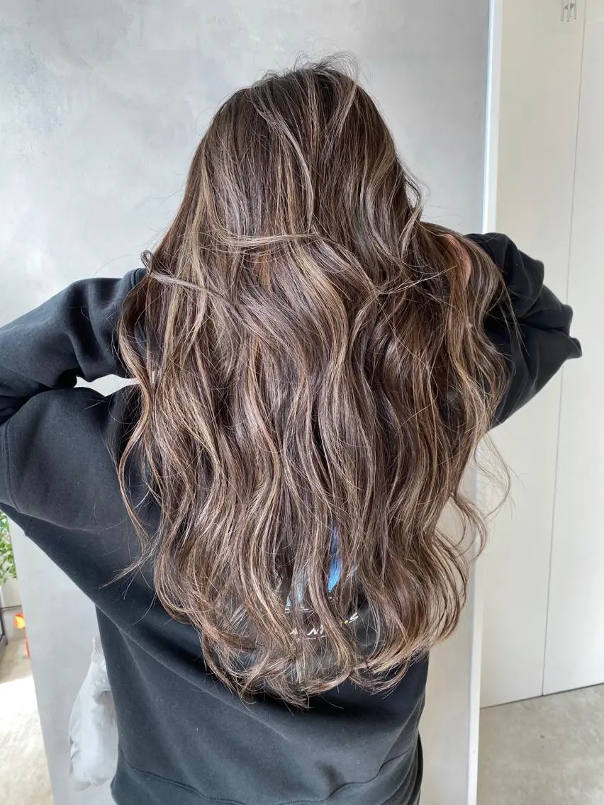 ロング カラー ヘアカラー トリートメント 【代表】高山 一真のヘアスタイル