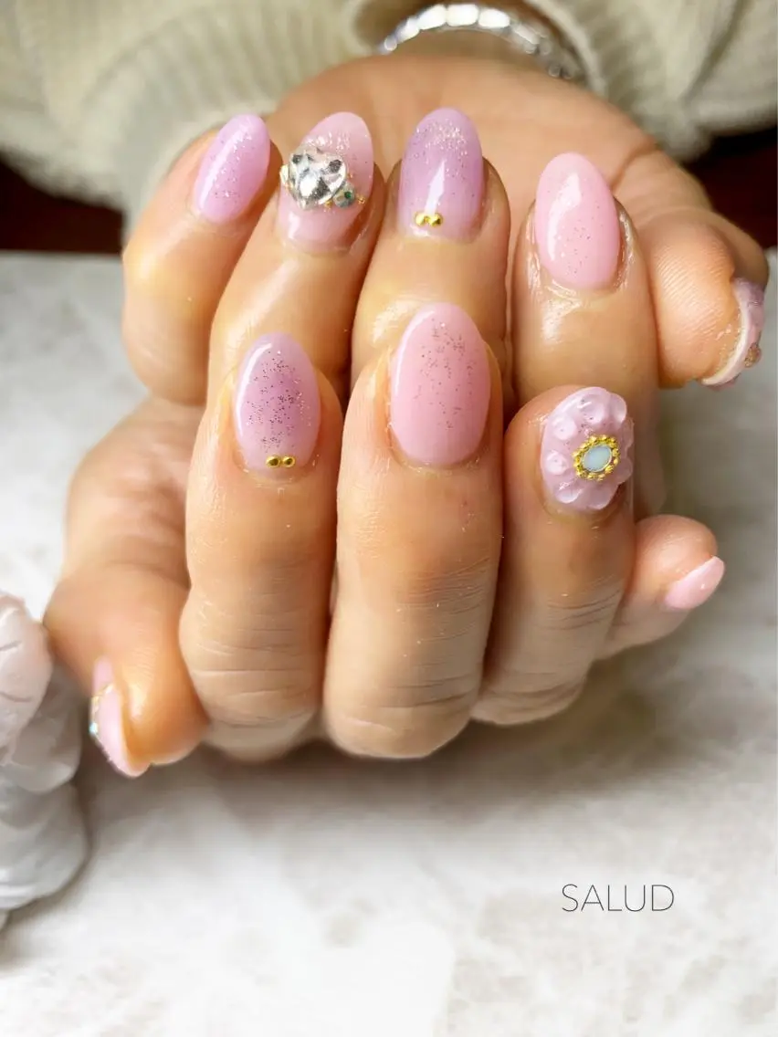 ネイル ハンドネイル Nail Salon SALUDのネイルデザイン
