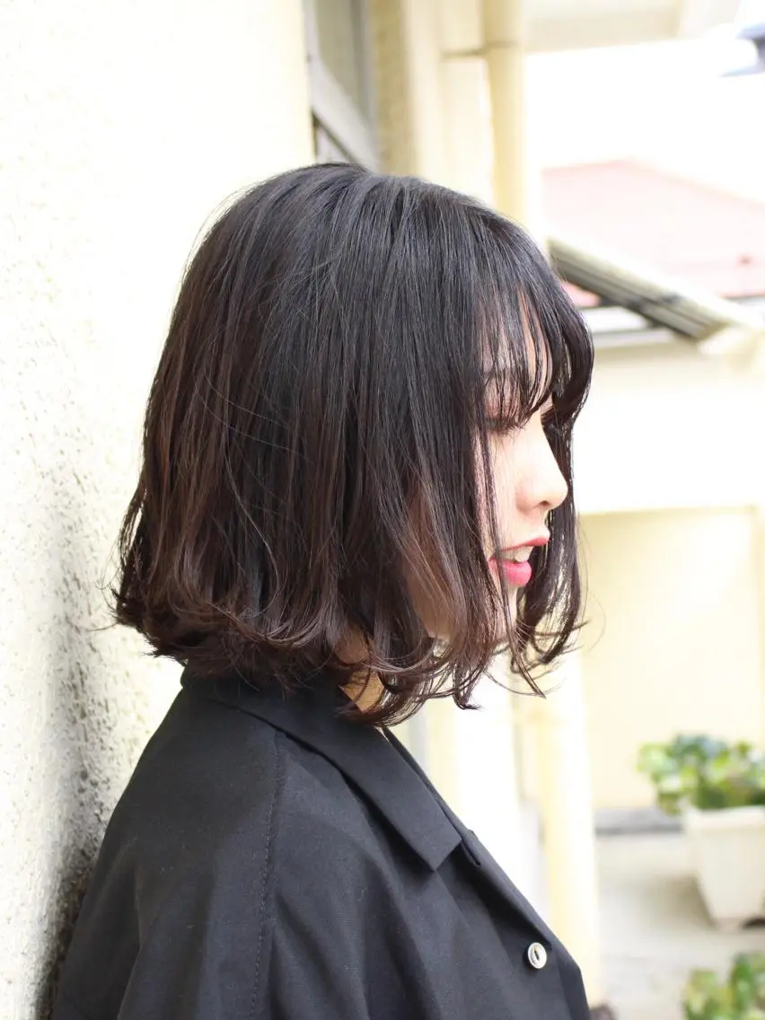 ミディアム ☕️ベージュカラー 内藤光哉☕️のヘアスタイル