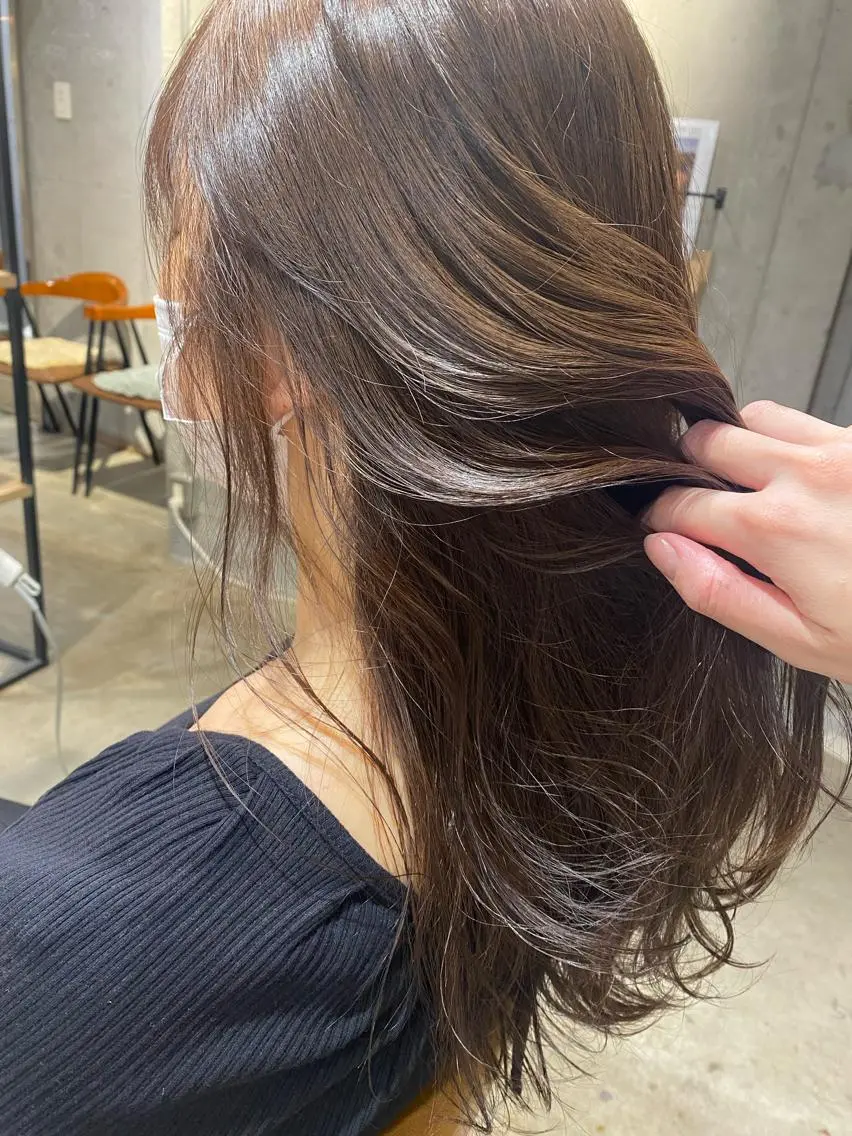 ロング カラー 透明感カラー Tia熊谷店♡ Amiのマツエク・マツパデザイン