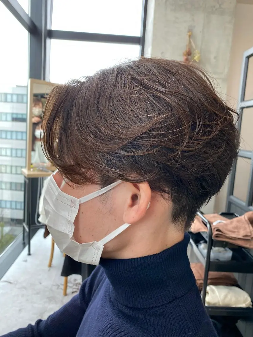 ミディアム メンズ カット 似合う髪型が 分からない方へのヘアスタイル