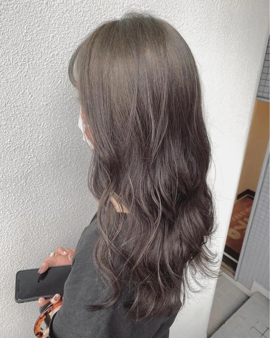 セミロング カラー カット ヘアカラー トリートメント ブリーチ koheiのヘアスタイル