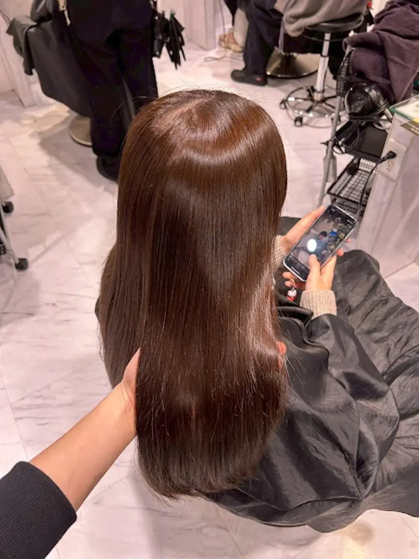 カラー 【公式】DISCO銀 座🪩トレンド🪽のヘアスタイル