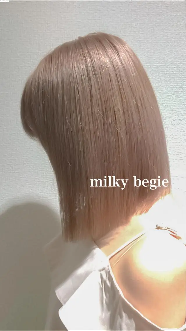 ミディアム カラー Selenehair 三条本店のヘアスタイル