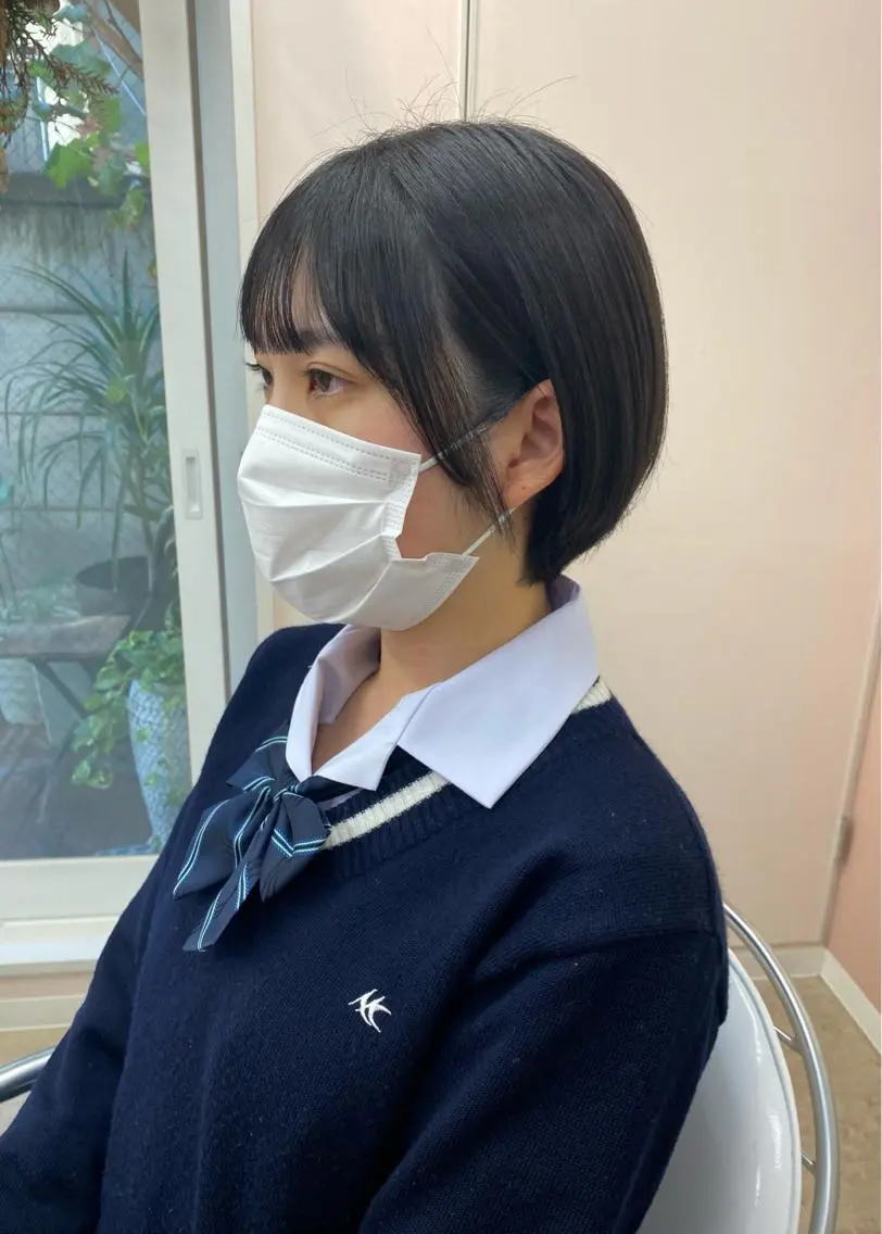 ショート カラー 髪質改善QOLU 石川のヘアスタイル