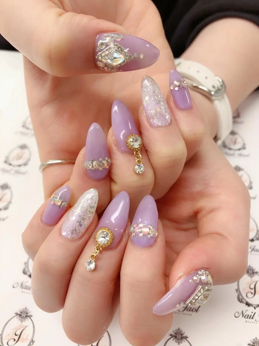 ロング ネイルJaol 池袋のネイルデザイン