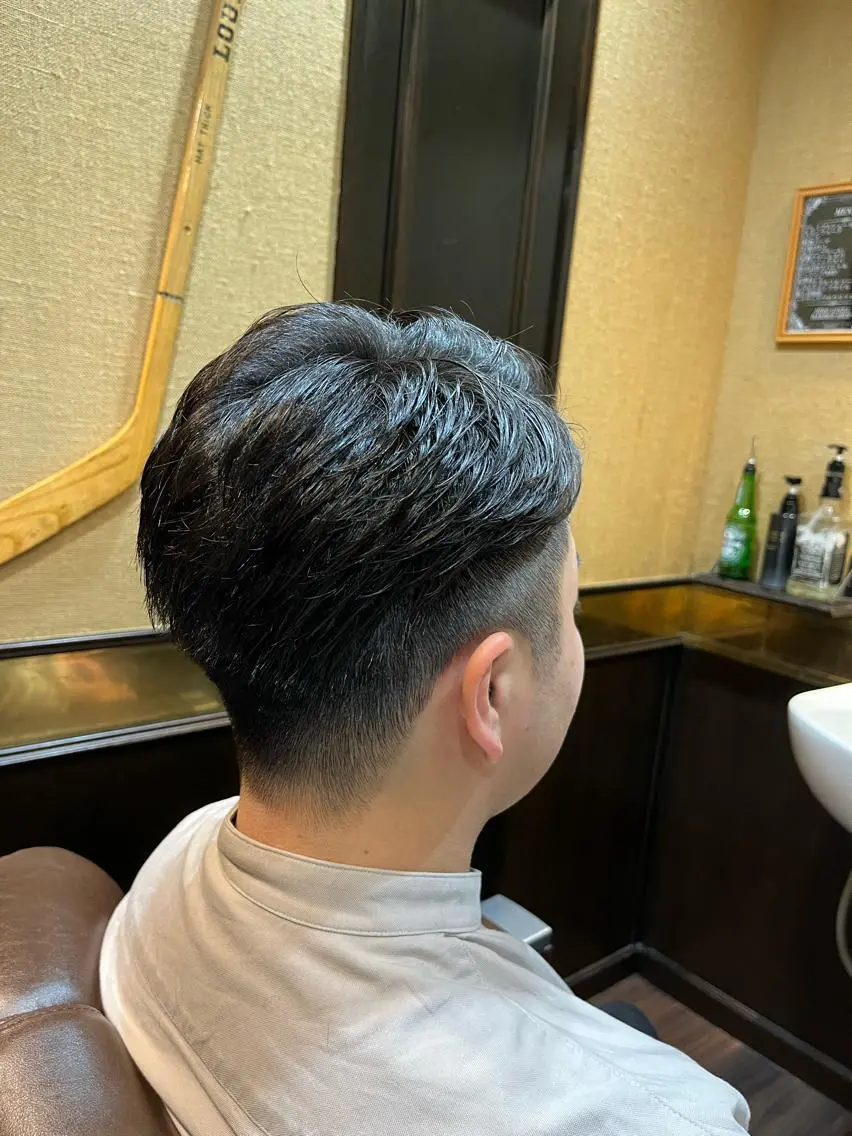 ショート メンズ ビジネス ショートヘア 工藤 千織のヘアスタイル