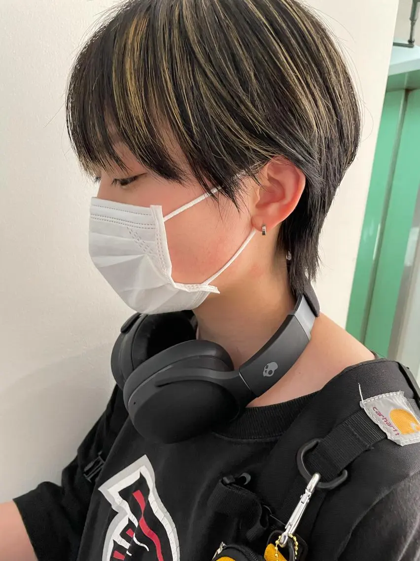 ショート カラー 大人ボブと似合 わせカラー/馬場 翼のヘアスタイル