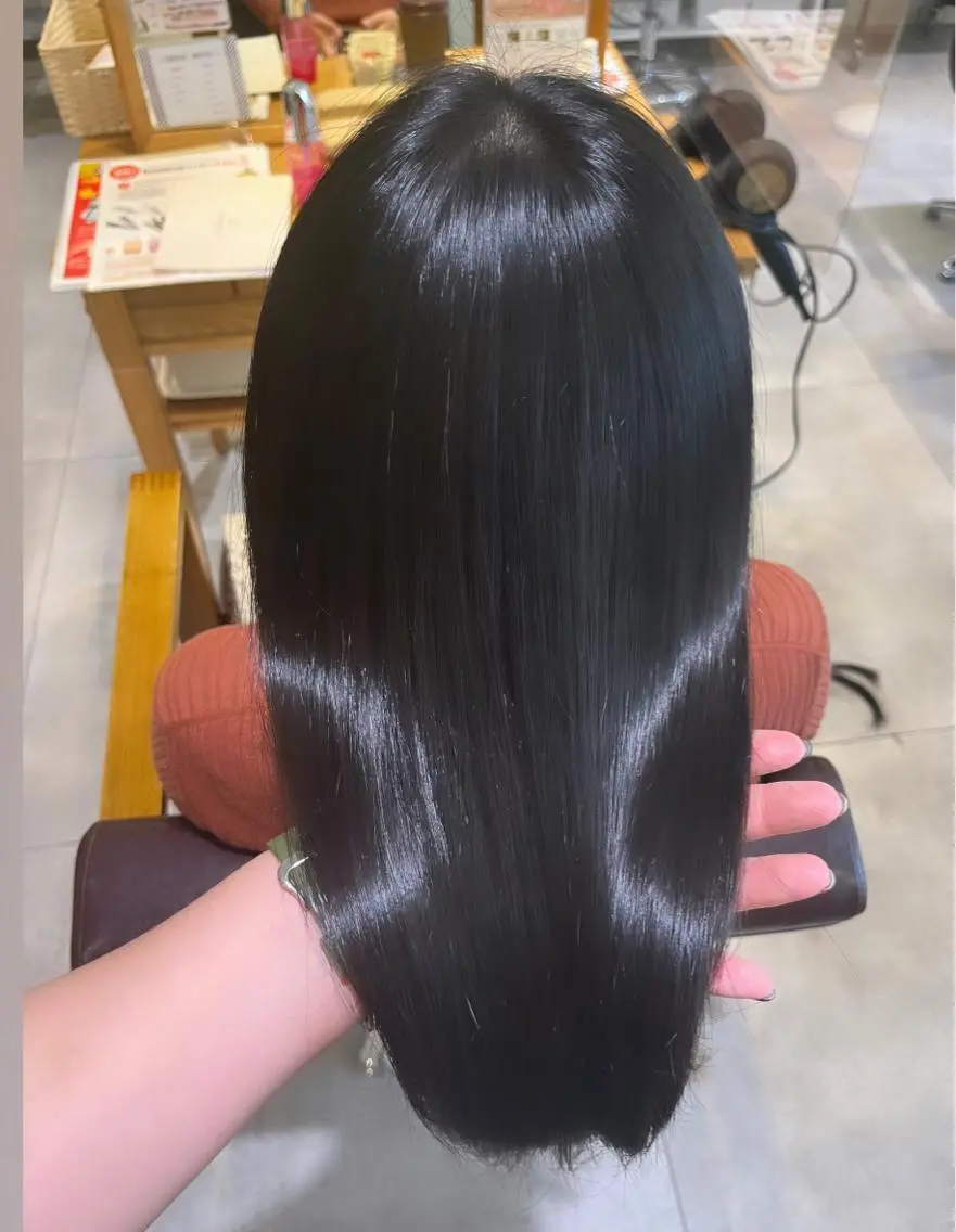 ミディアム 髪質改善 トリートメント カット ヘアカラー KAORU/絹髪 /髪質改善/奈良のヘアスタイル