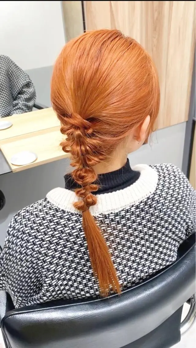 ロング ヘアアレンジ ヘアセット Hatanaka Airiのヘアスタイル