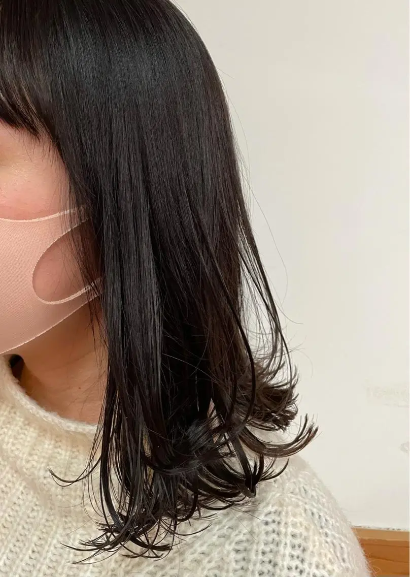 ミディアム カラー グレージュ 吉田 浩太郎のヘアスタイル