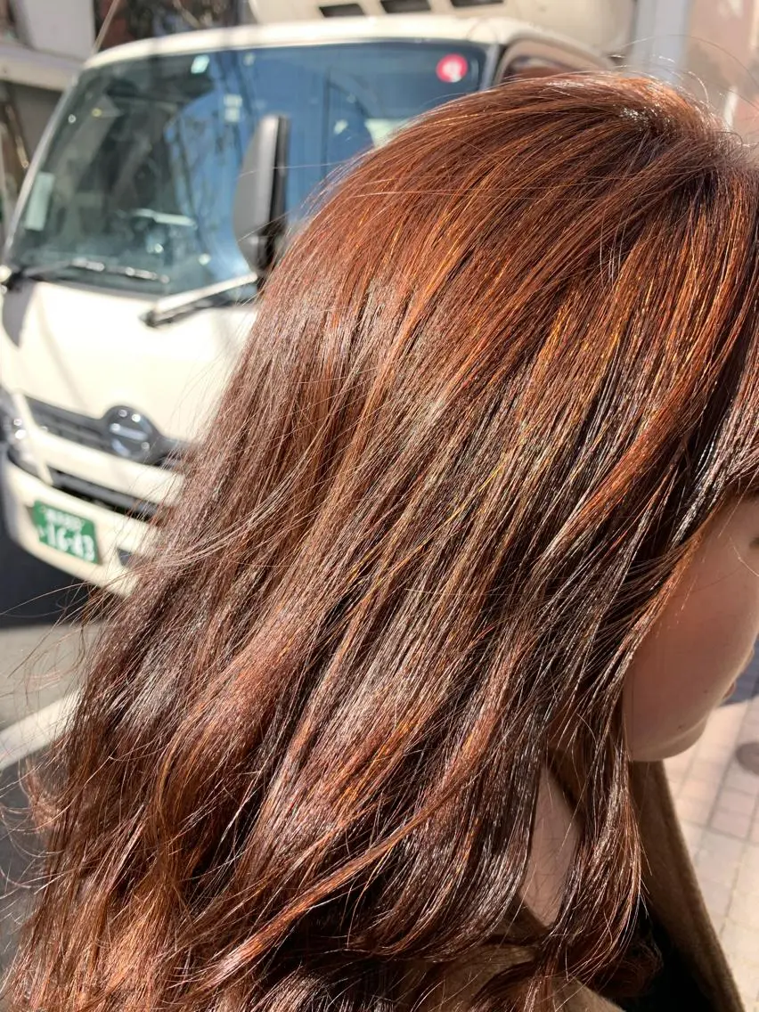 カラー 四ッ井 翔のヘアスタイル