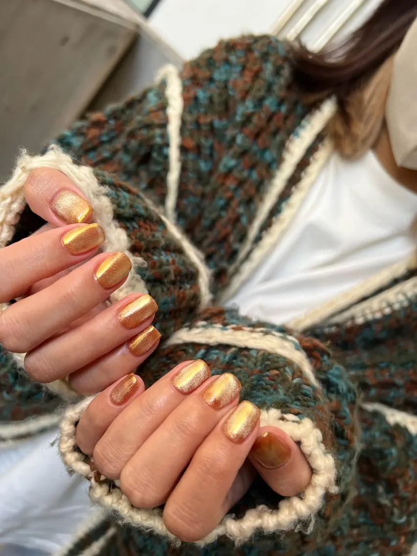 ネイル マグネットネイル 持ち込み ニュアンスネイル Charme. NOBUKOのネイルデザイン