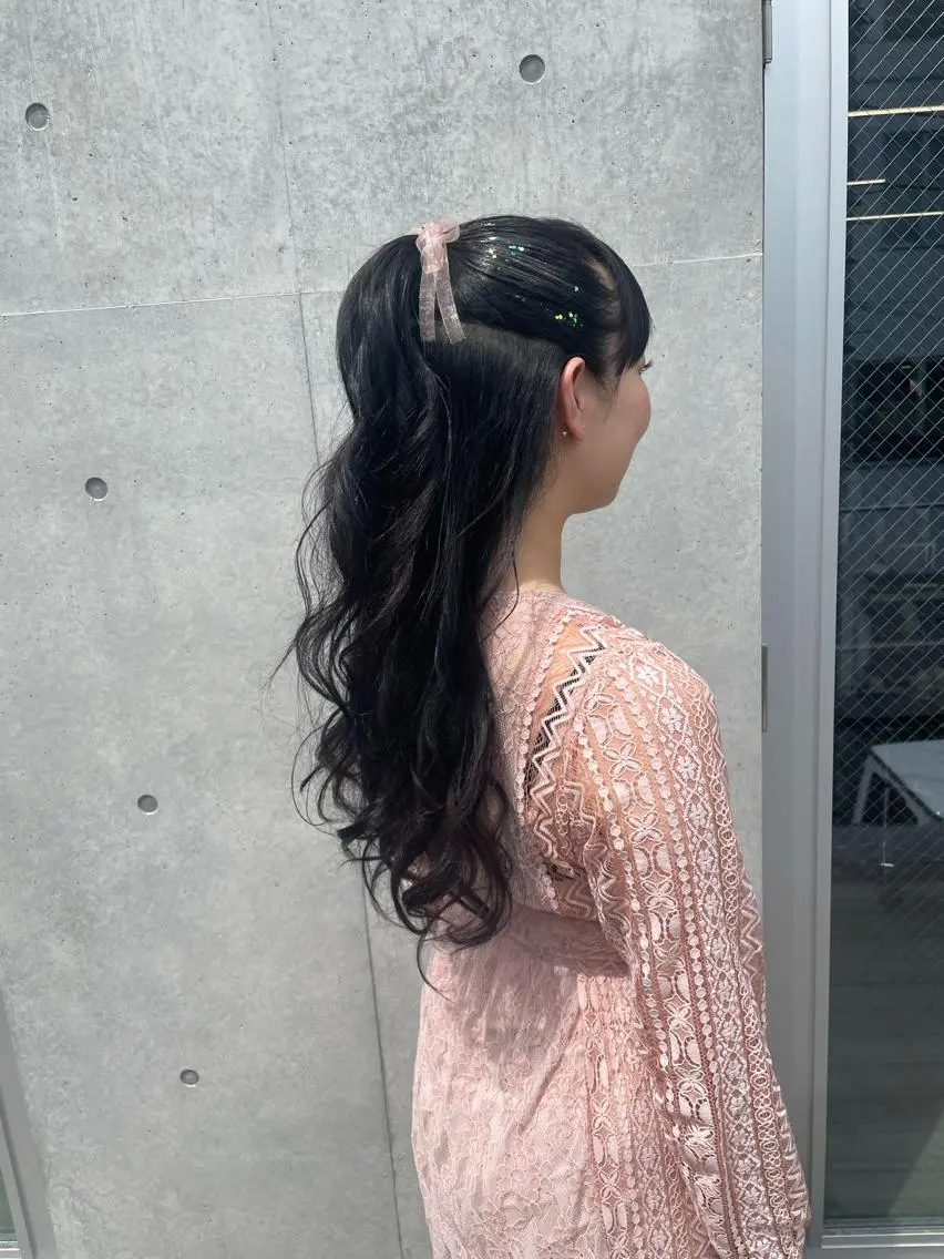 ヘアアレンジ ヘアセット 佐伯 和佳のヘアスタイル