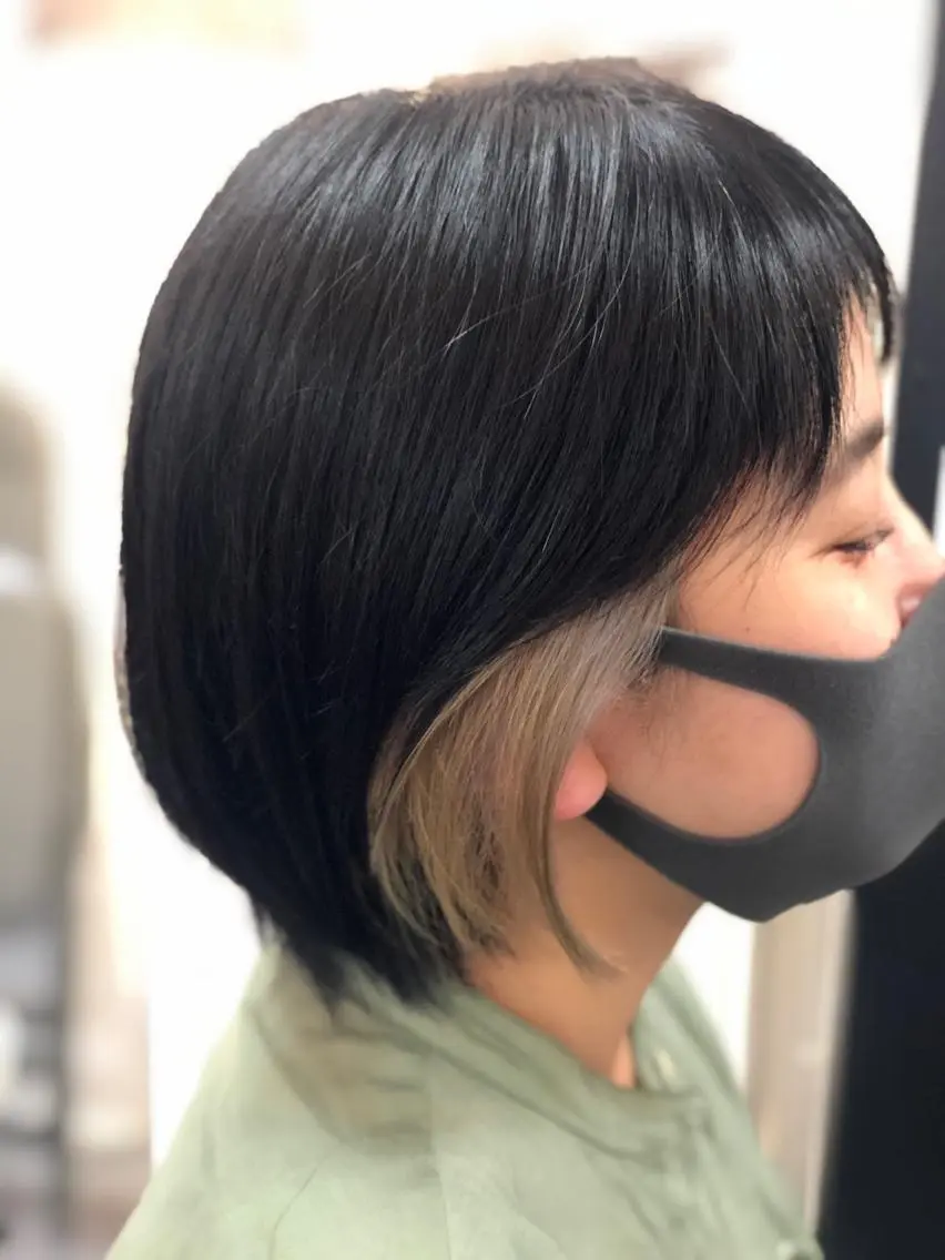 ショート パーマ 髪質改善 トリートメント carre hair 店長   中園　武士のヘアスタイル