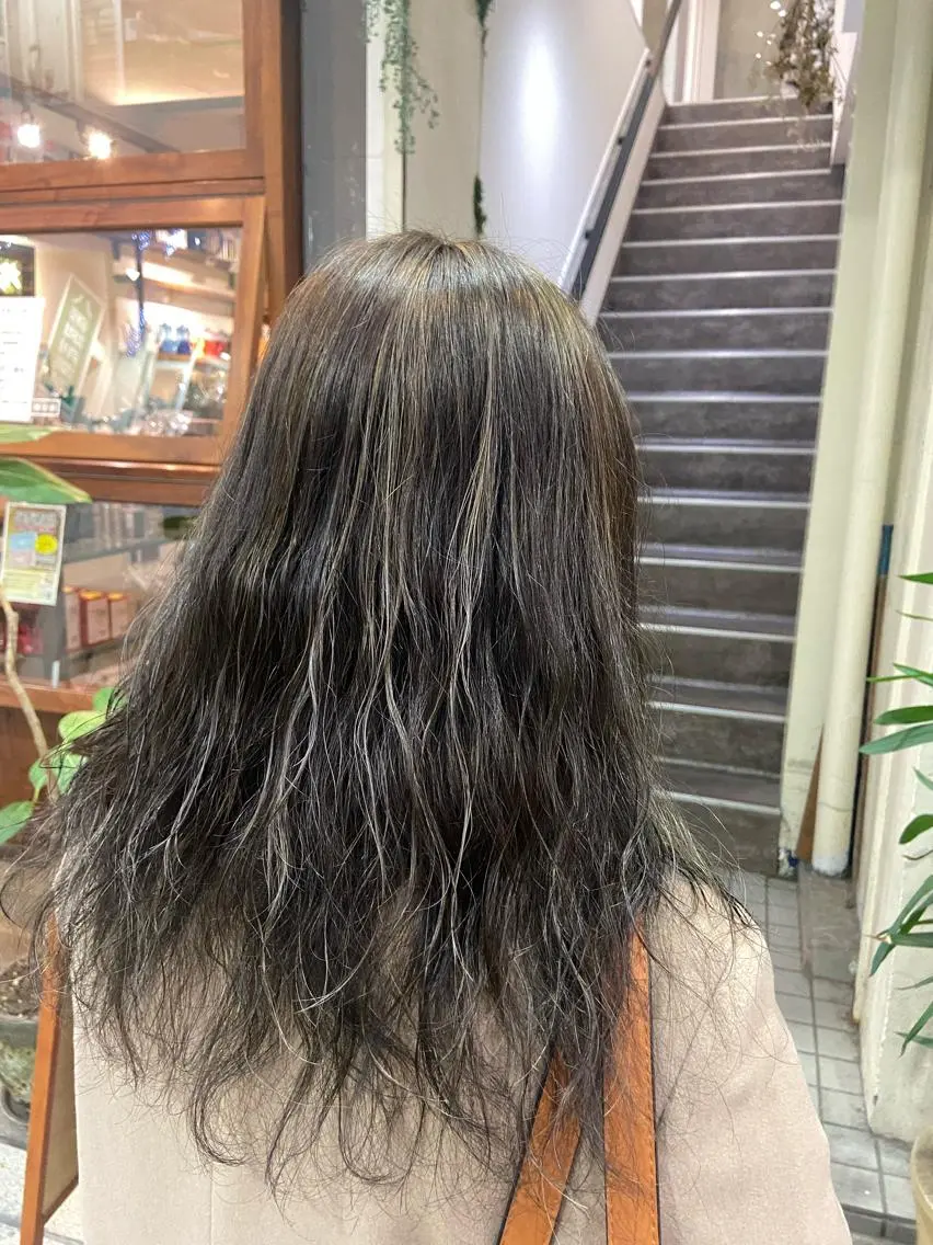 ロング nico🏁 rihoのヘアスタイル